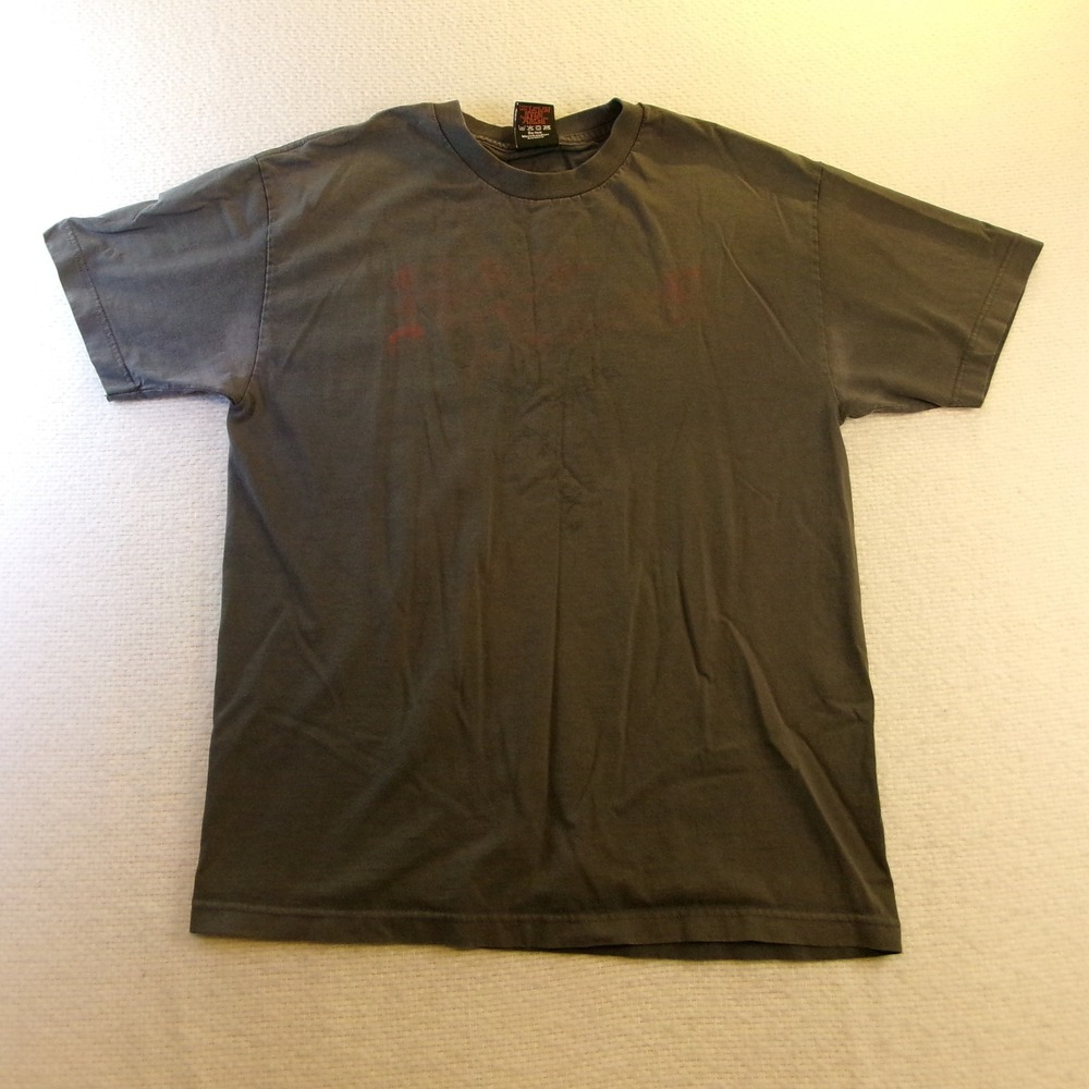 Harley Davidson Mens L T-Shirt Gray Greenville SC Faded Graphic Tee